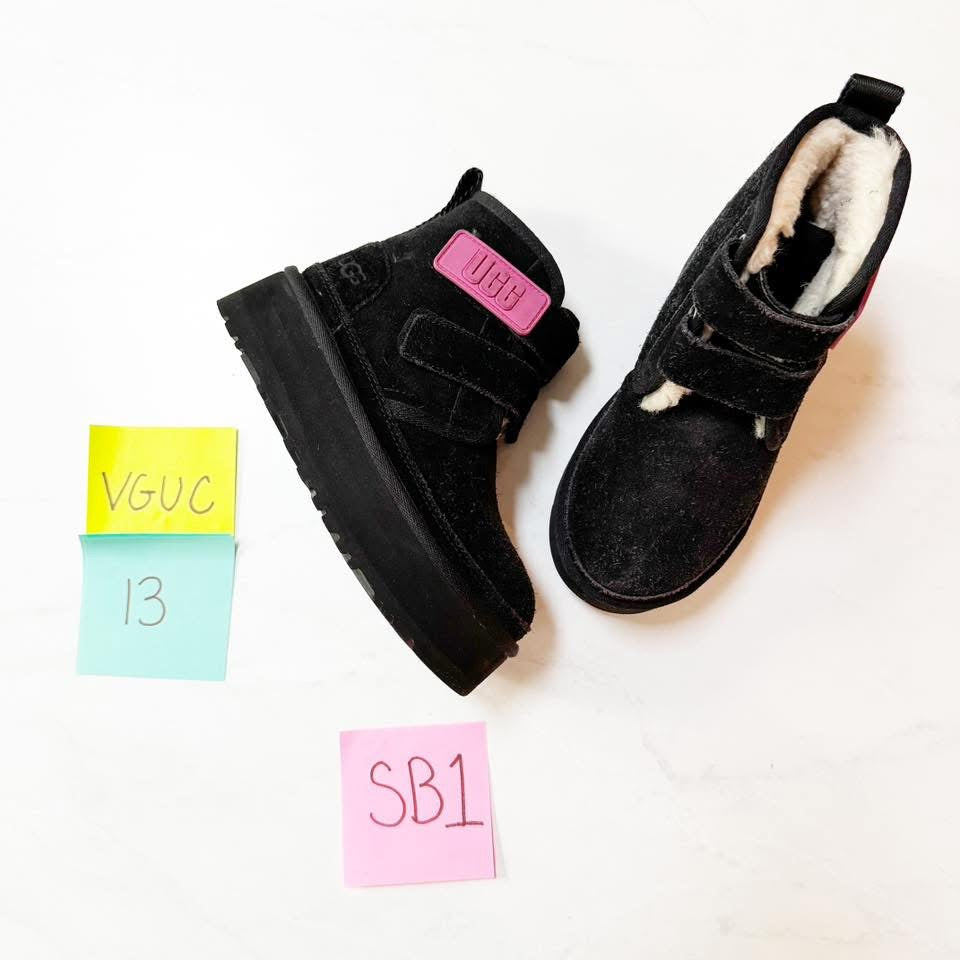 Seller 196 girls black platform Uggs 13