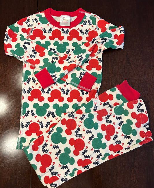 Reduced! Seller #18 Hanna Andersson Disney holiday pjs kids size 10
