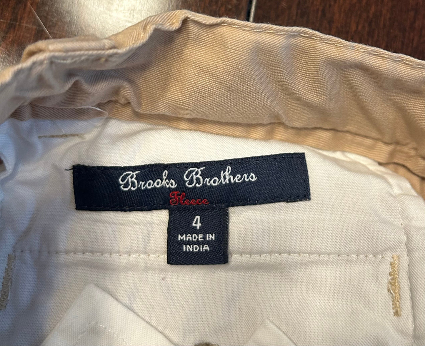 Seller #18 Reduced! Brooks Brothers khakis boys size 4