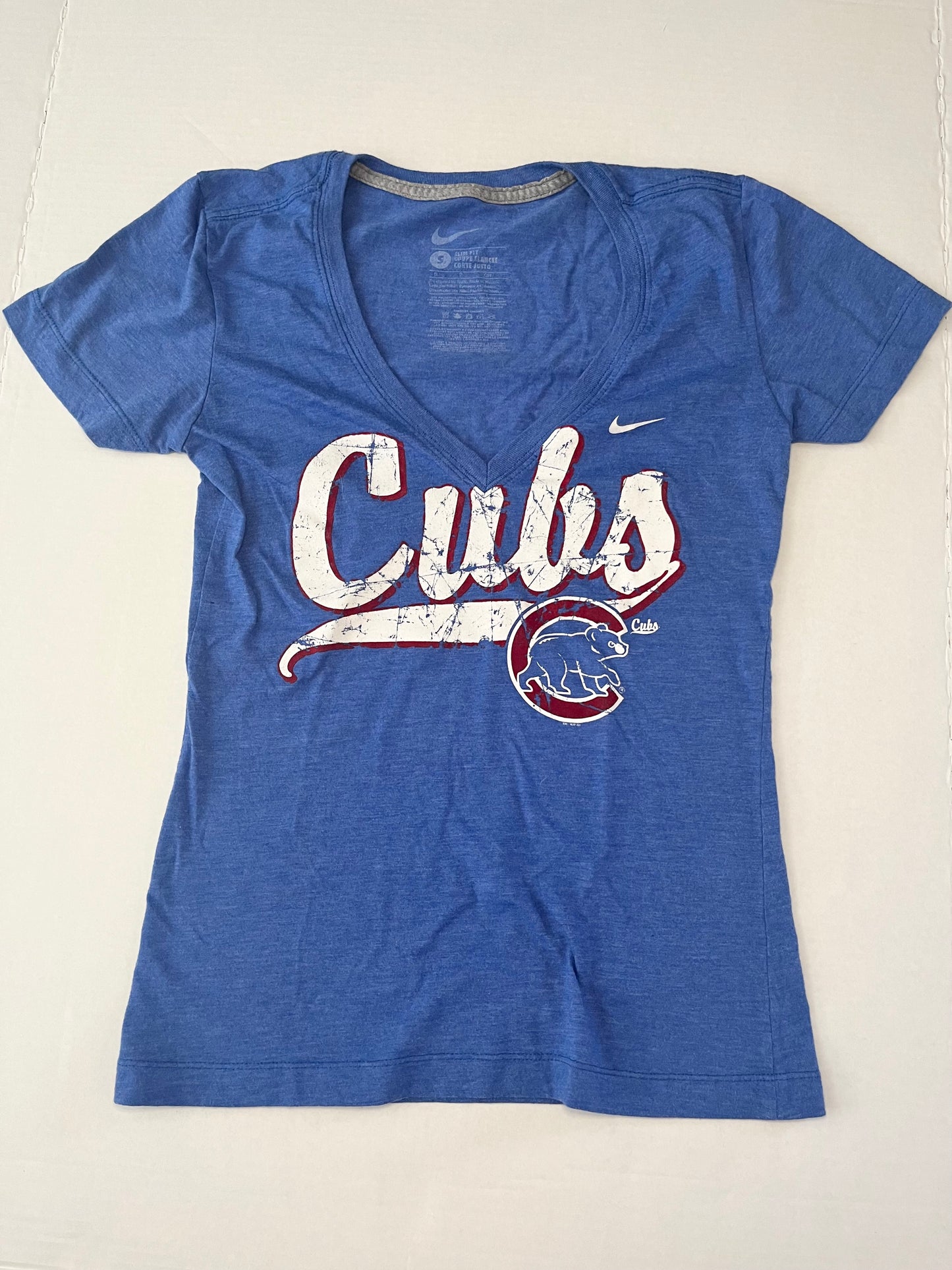 Women's Small Chicago Cubs T-Shirt (Nike)