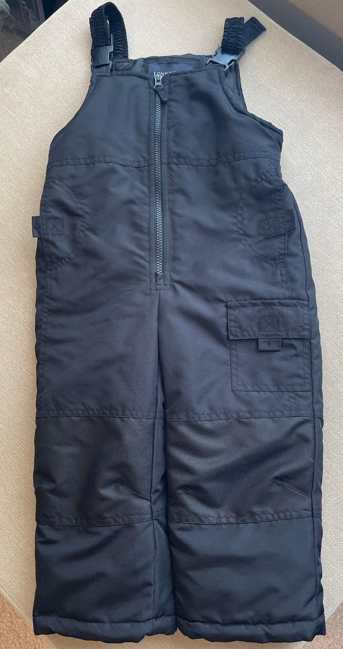 Seller #12 | London Fog Black Snow Bib | EUC | Size 4T