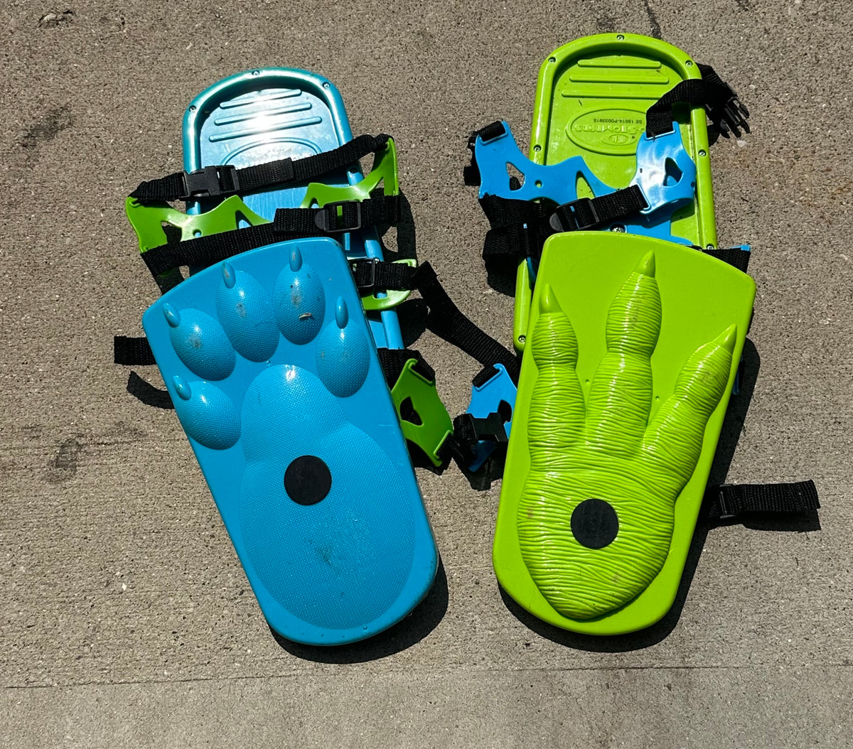 #130 Kids Snowshoes that make animal prints