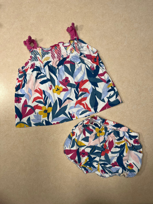 #31 Carter's 2-Piece Romper Girls 6 months