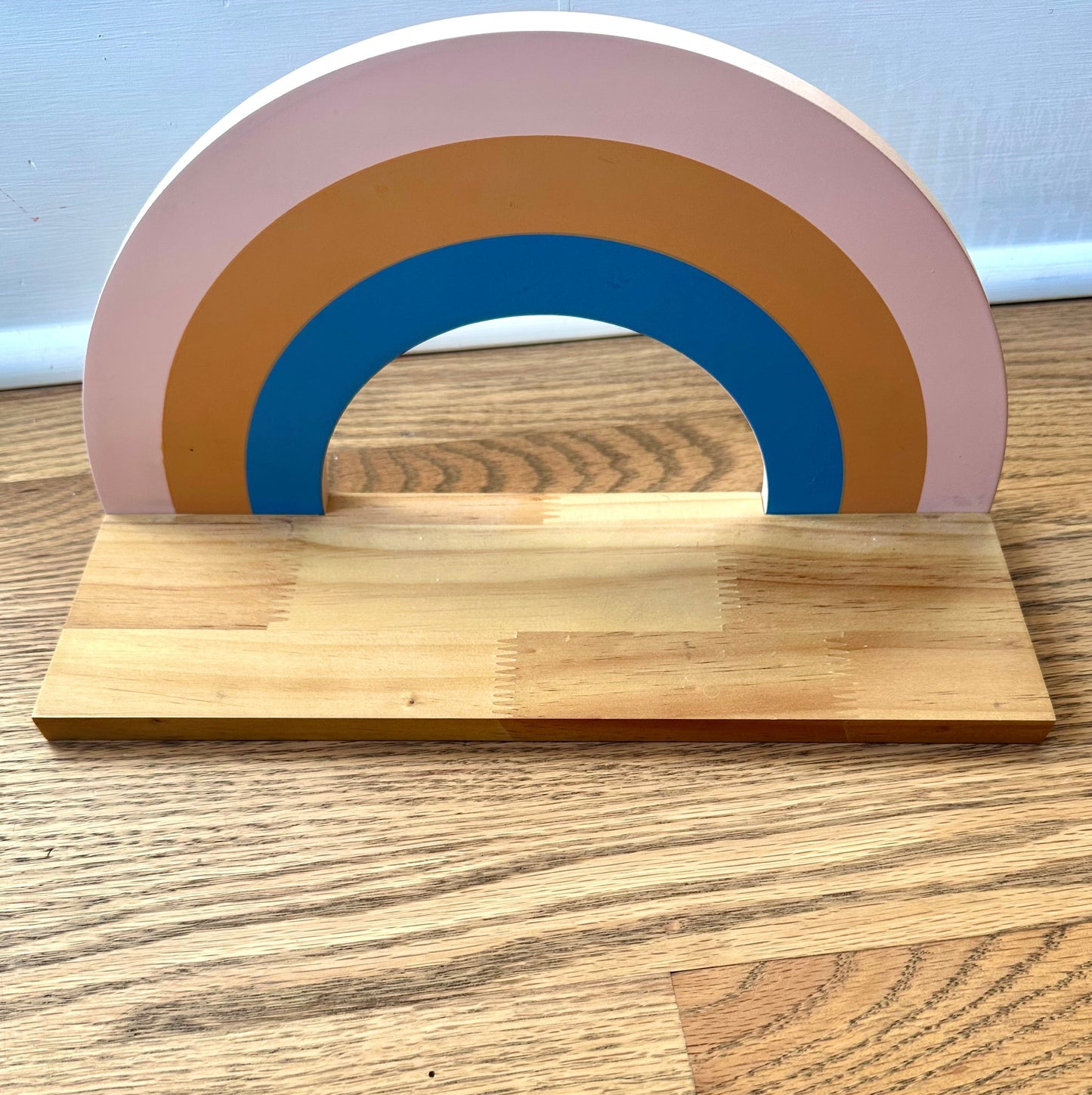 #108- Kids, Pillowfort, Small Rainbow Wall Shelf