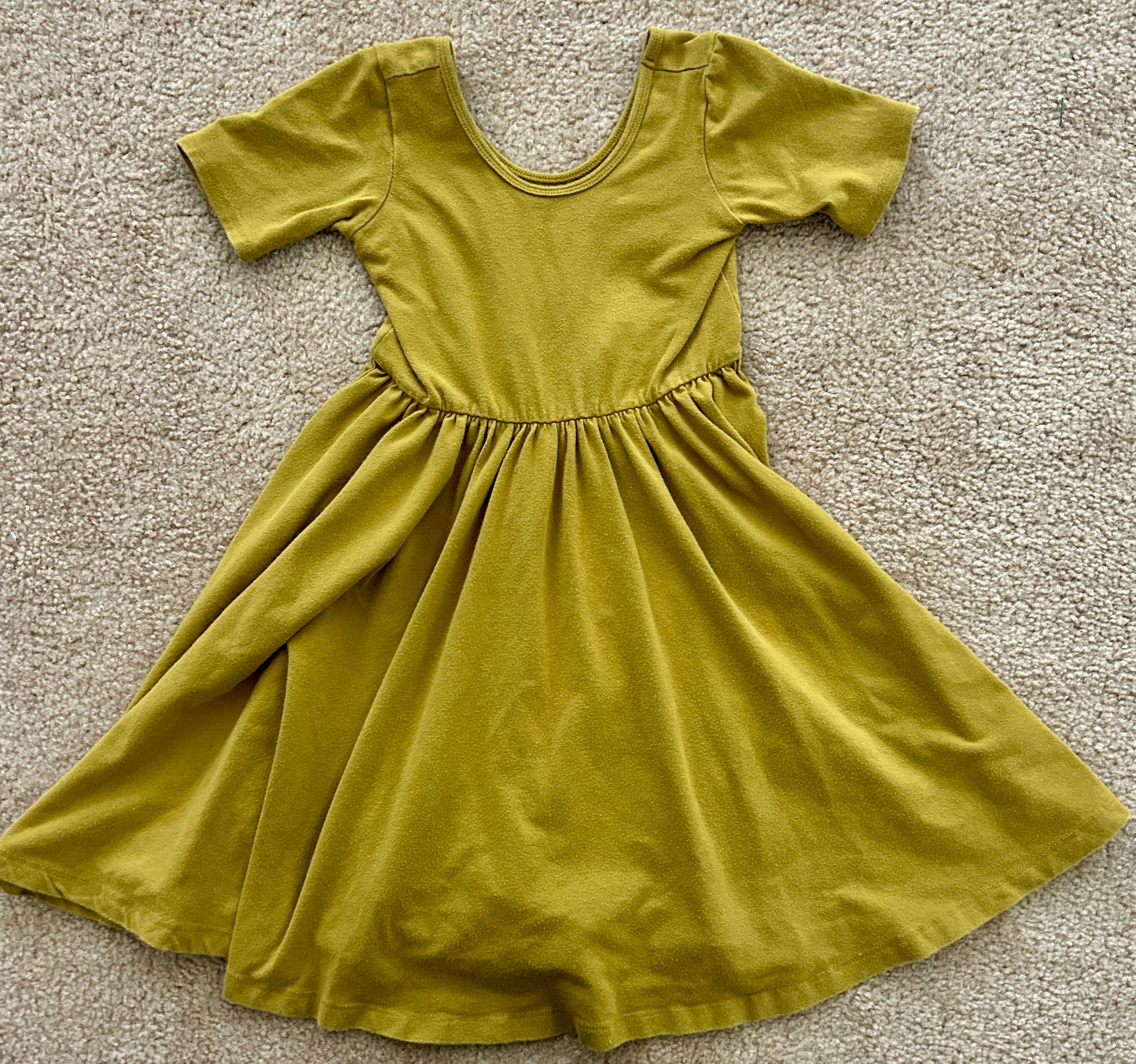 #15 Alice and Ames 7 Light Olive Ballet Dress