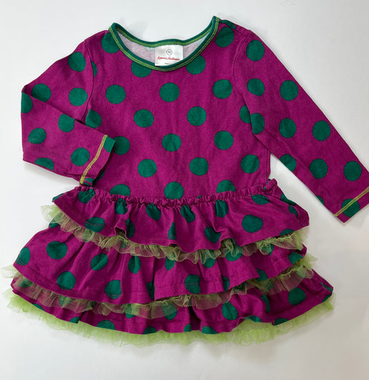 Girls 3T Hanna Andersson tulle dress EUC