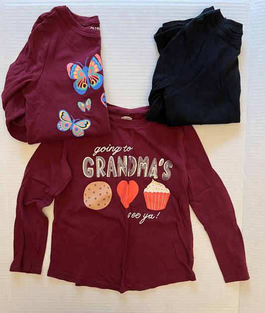 134 Old Navy Girls long sleeve Shirt Bundle Size 5T