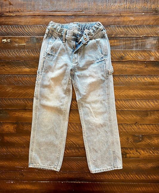 134 Old Navy Boys Carpenter Jeans Size 7