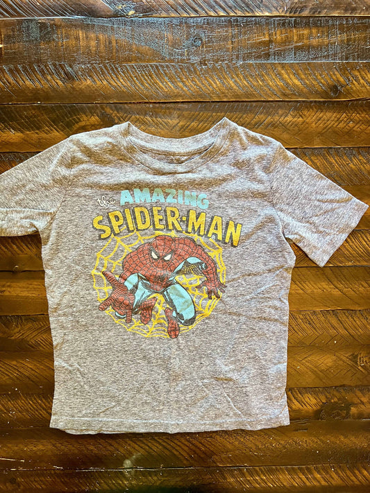134 Marvel Boys Spiderman shirt Size 7