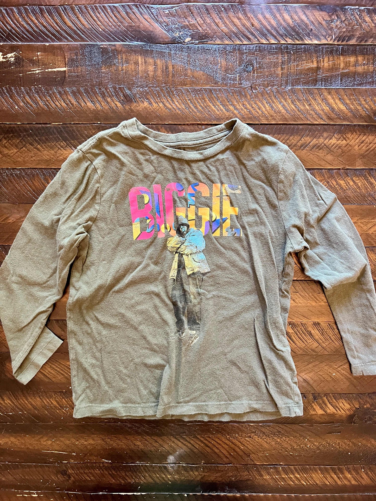 134 Old Navy Boys Biggie Smalls shirt Size 6/7