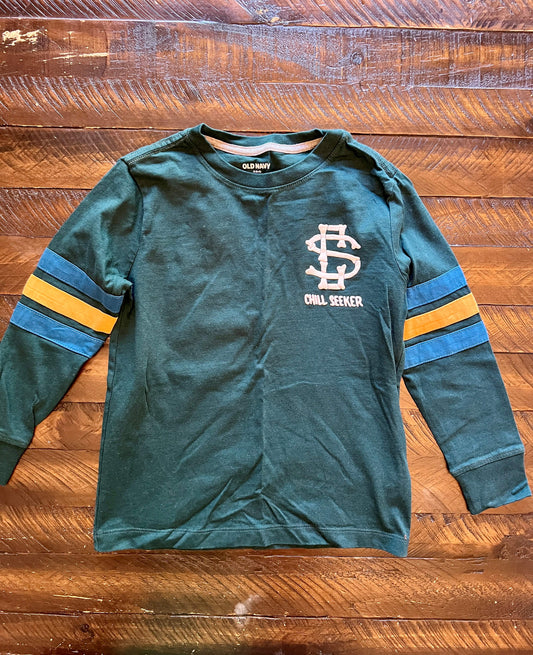 134  Old Navy Boys Chill Seeker shirt Size 6/7
