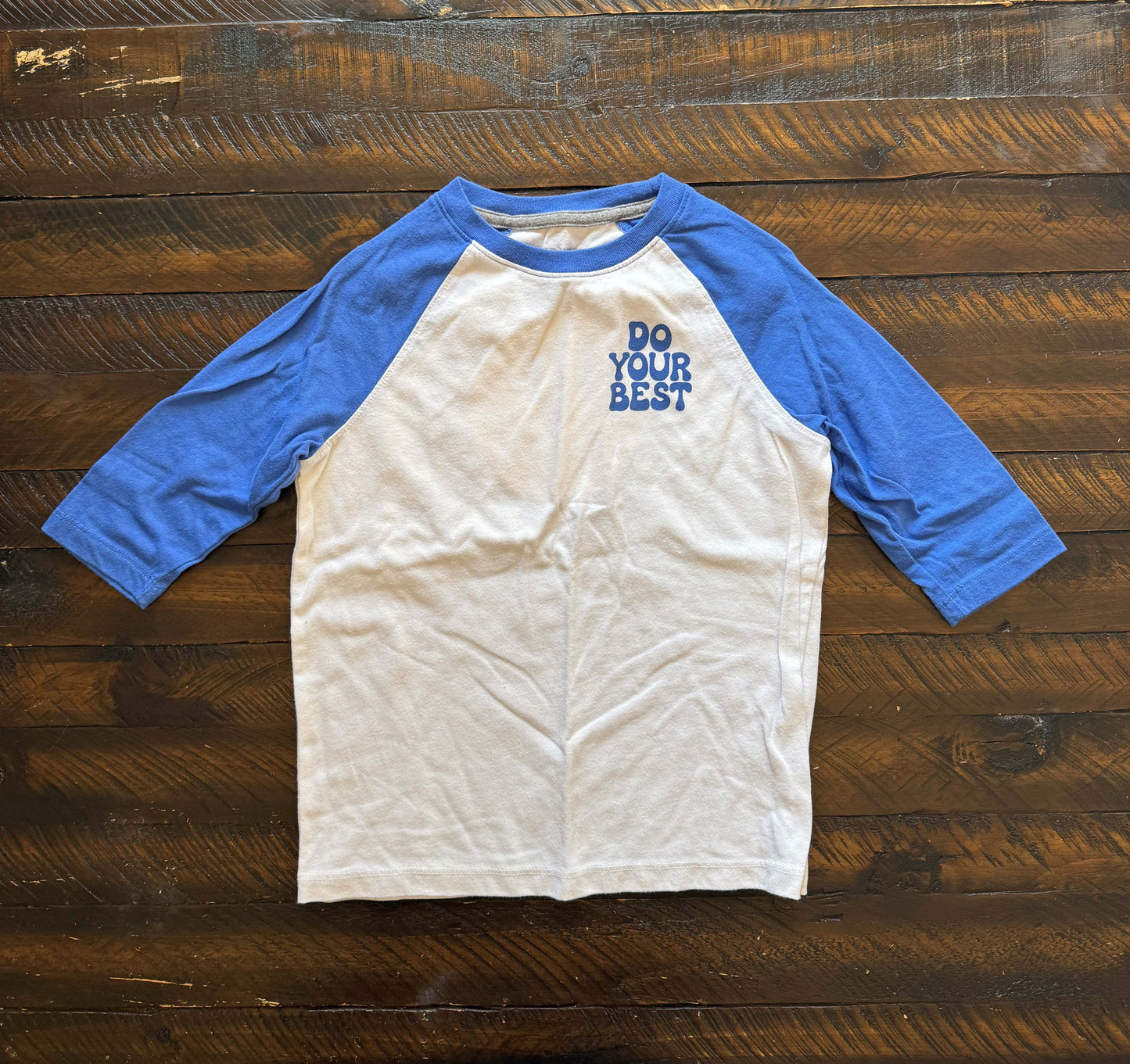 134 Old Navy Boys 3/4 Shirt 6/7