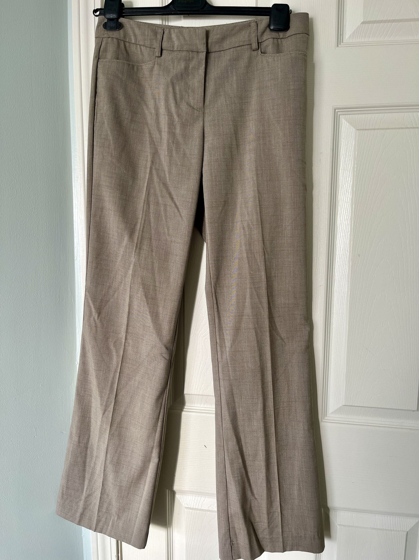 #124 VGUC Beige/Brown Women's Dress Pants Size 4