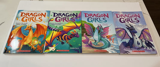 #124 Dragon Girls Books #1, 3, 5 & 10