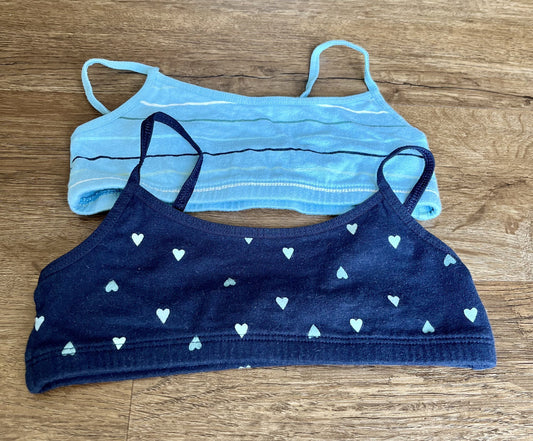 #124 EUC Old Navy Bras - Set of 2 Girls Size M - 8