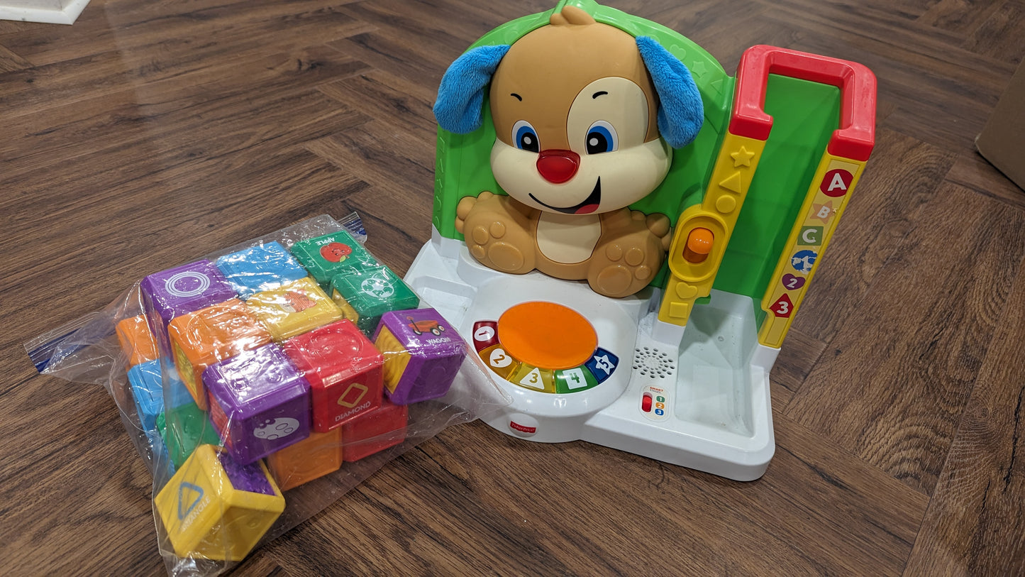 Fisher Price Laugh & Learn First Words + extra smart block sets