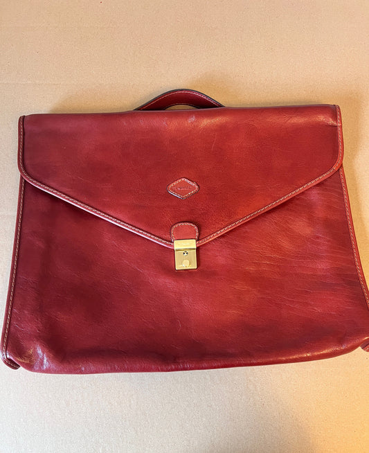 #176 - i santi, made it italy leather briefcase