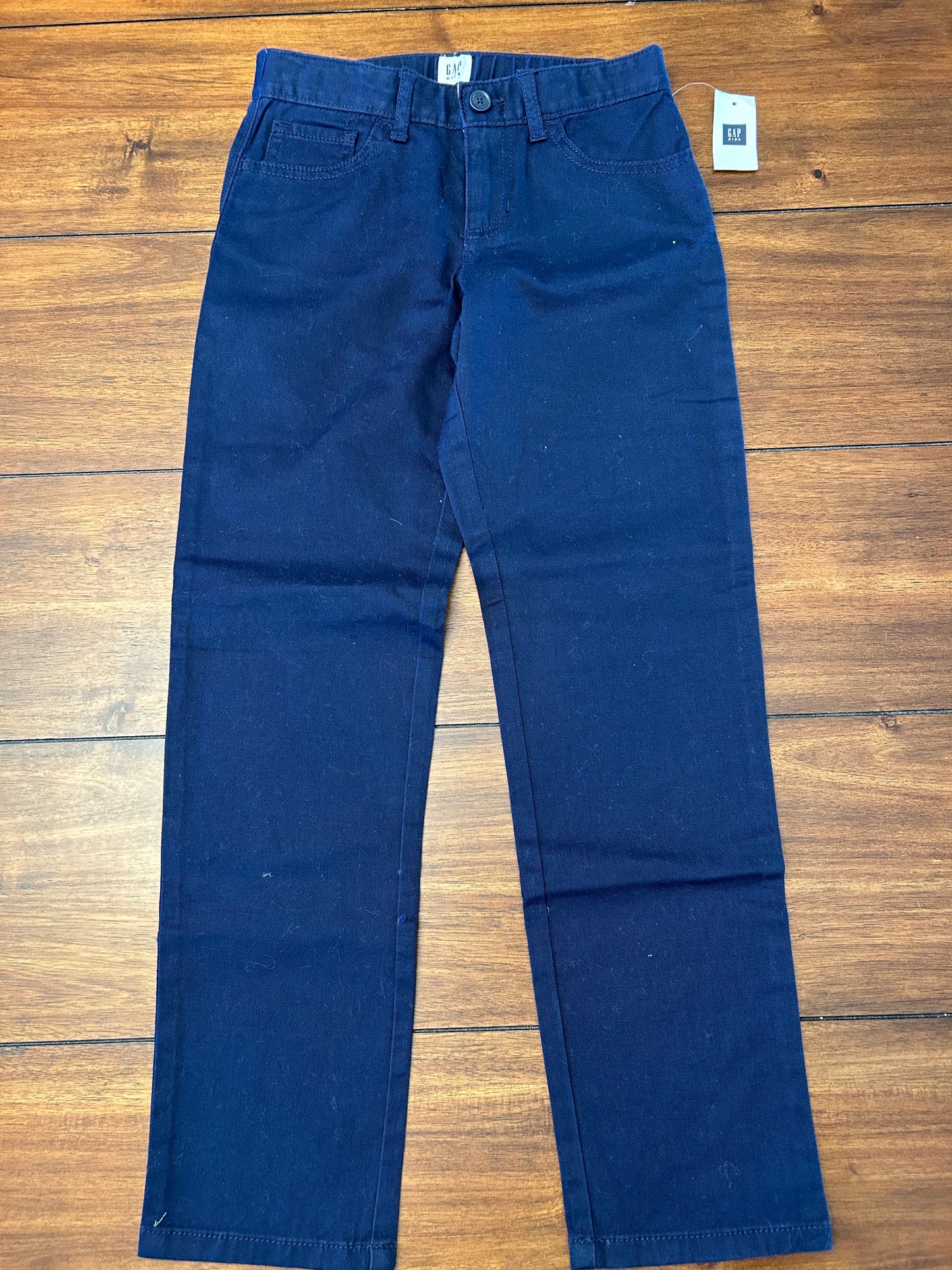 Gap	Boys Navy Chino Pants Size 8 NWT PPU 45040
