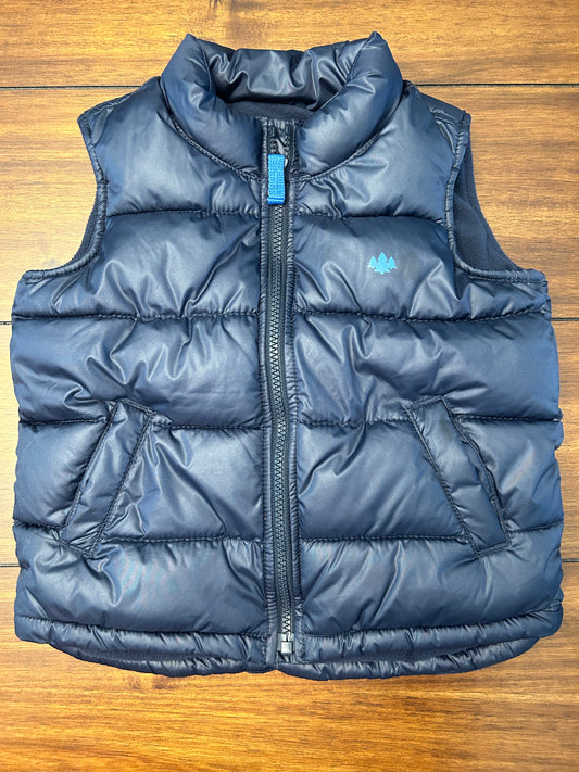 EUC Old Navy Boys Size 3T Navy Puffer Vest