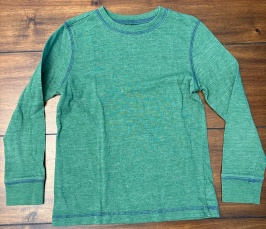 #201 Tucker & Tate Boys Size 6 Green Long Sleeve Top
