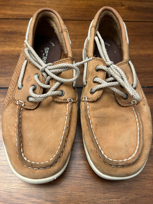 Sperry Boys Brown Boat Shoes	Size 2.5 PPU 45040