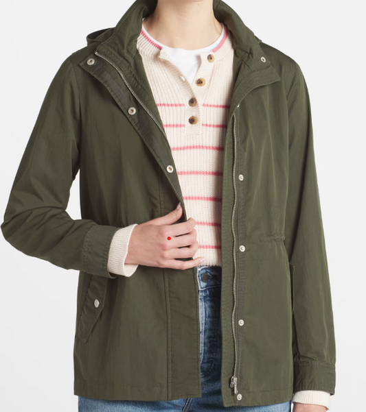 #43 Market & Spruce Lightweight Utility Rain Jacket Women's XL NWT