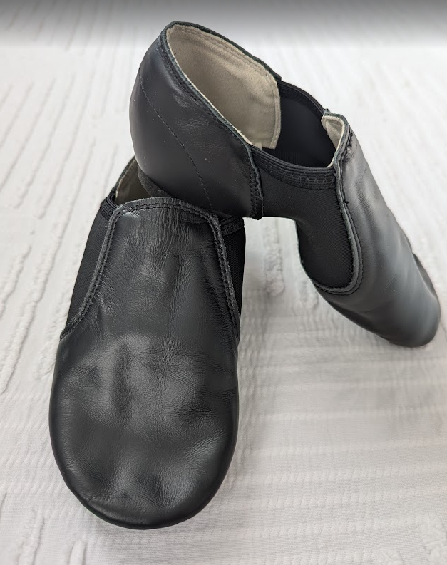 #164 - Linodes - Girl's 1.5 Leather Jazz Shoe Slip On (EUC)