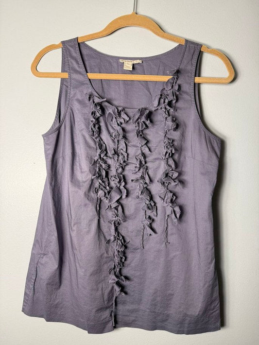 Seller 175 - J. Crew size 8 purple sleeveless top