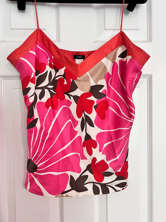 #176 - JCrew women’s 100% silk top | XL