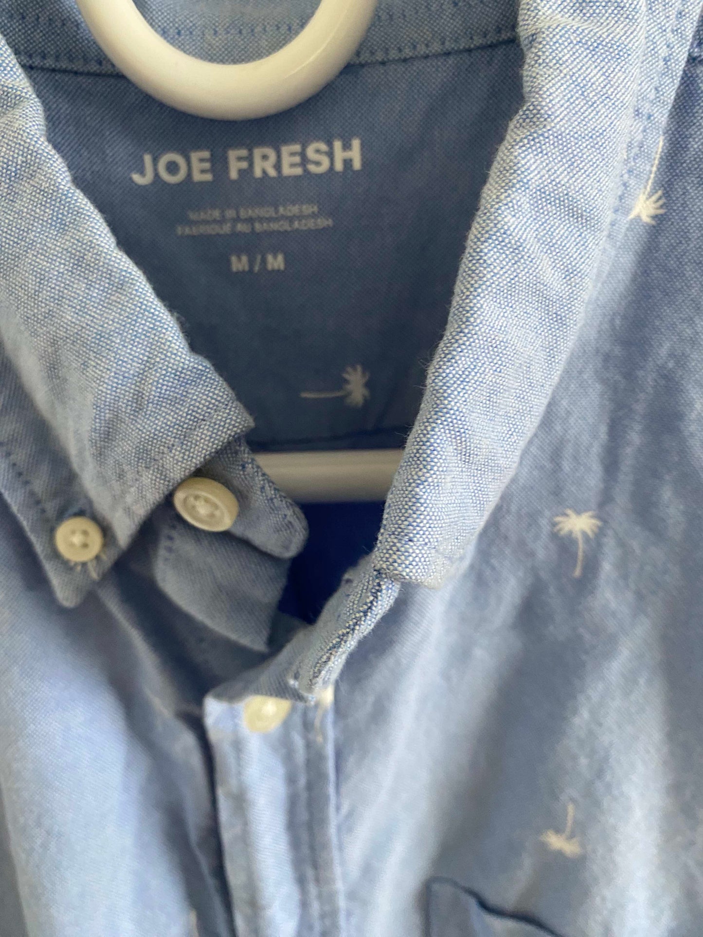 Joe Fresh, short-sleeve button down shirt, Men's M