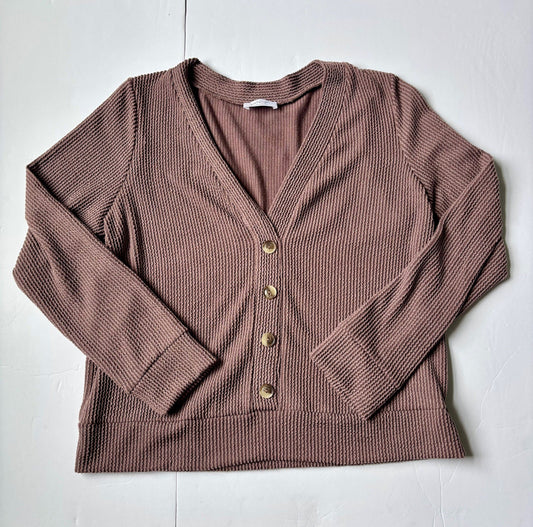 #43 Kaileigh (Stitch Fix) Titania Button Detail Knit Top Women's XL NWOT
