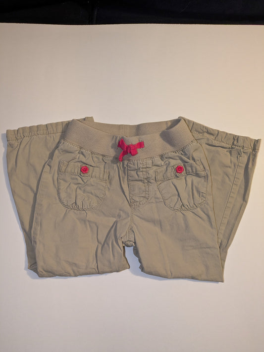 #94 3T Girls Lined Khaki Pants *REDUCED*