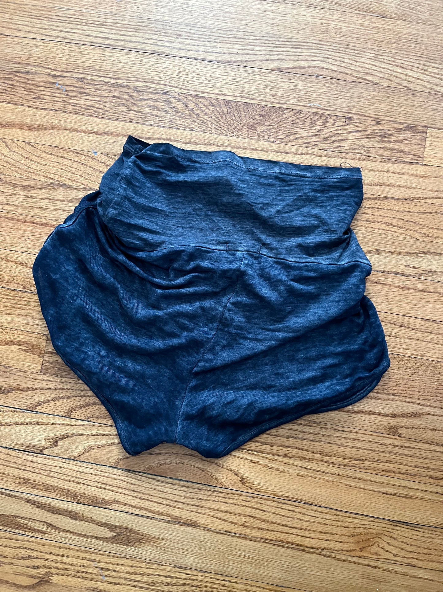 Threads 4 Thought maternity greta burnout navy blue shorts small PPU 45208