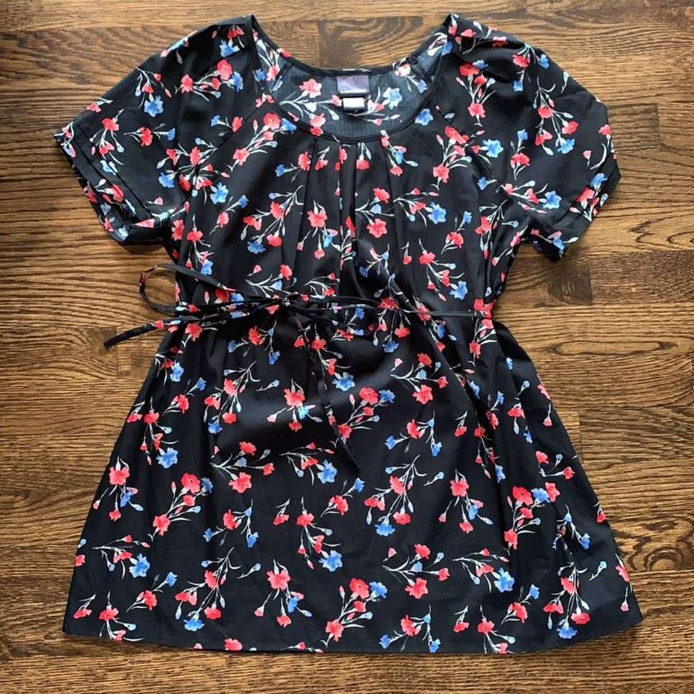 #48 Oh Baby Maternity Blouse Top - Women's Maternity Medium