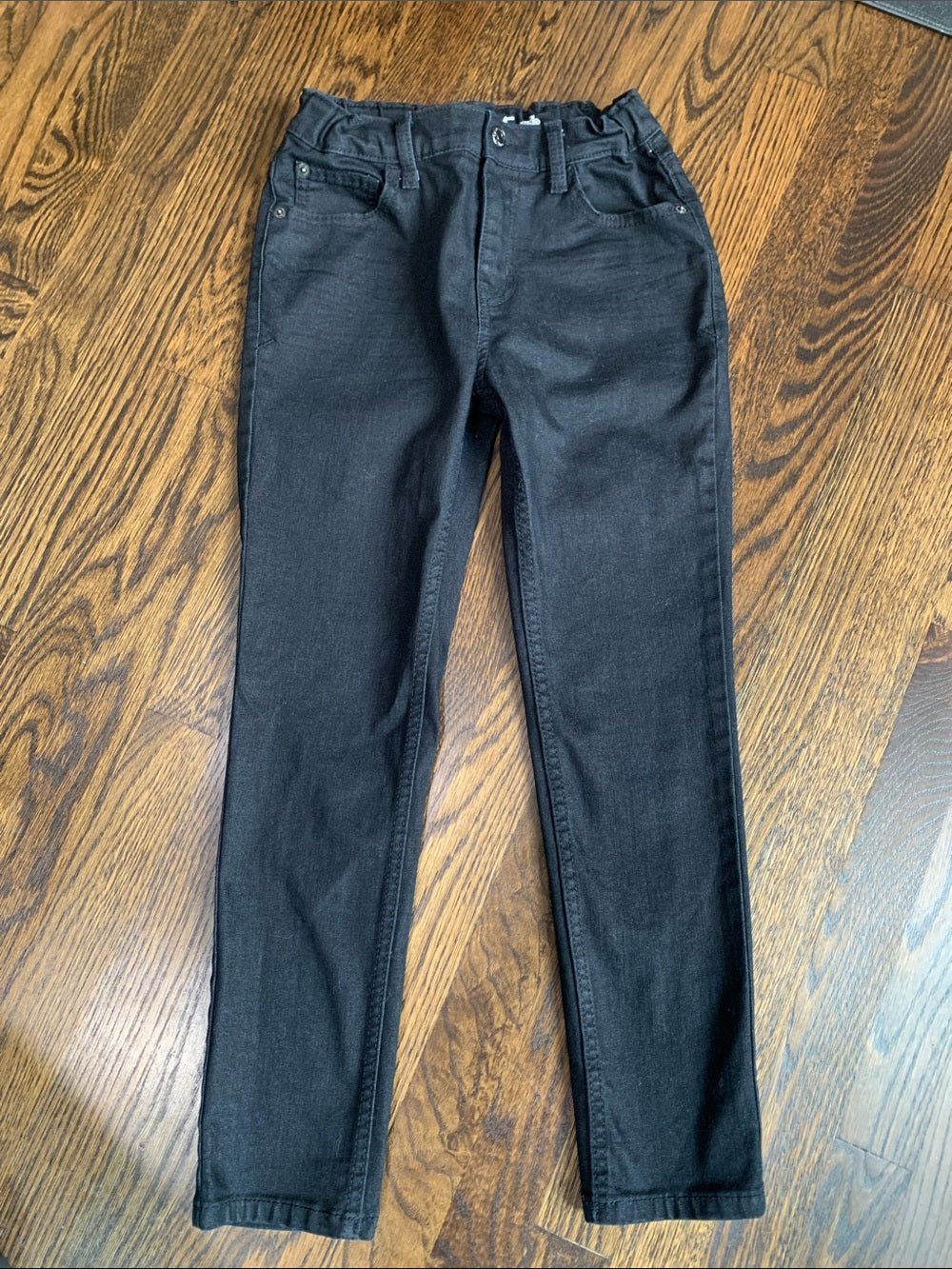 #151 - Cat & Jack Skinny Slim Black Denim Jeans Trousers - Boys 10