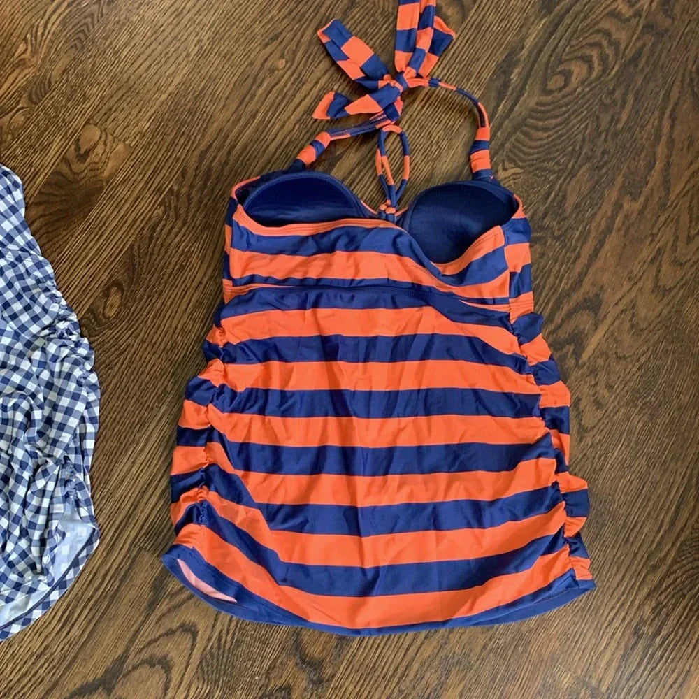 #48 - Maternity Swim Tops (2 tops) - Size Med