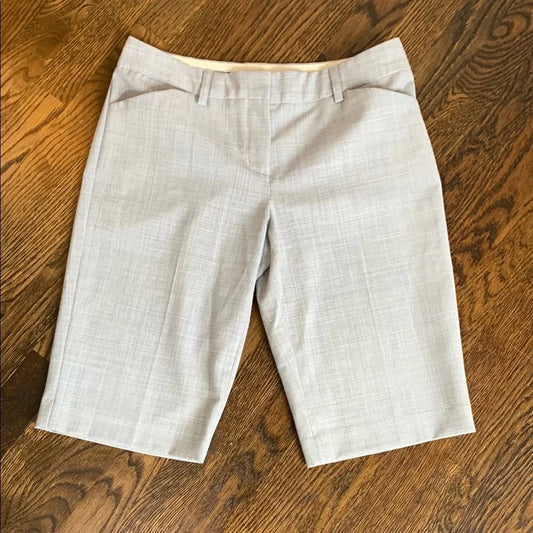 #48 Express Editor Heather Gray Shorts Women's 6