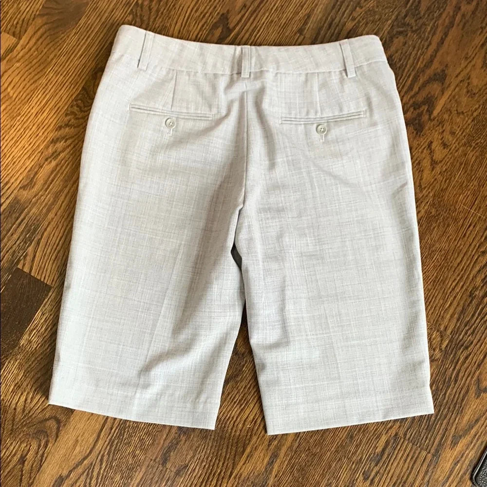 #48 Express Editor Heather Gray Shorts Women's 6