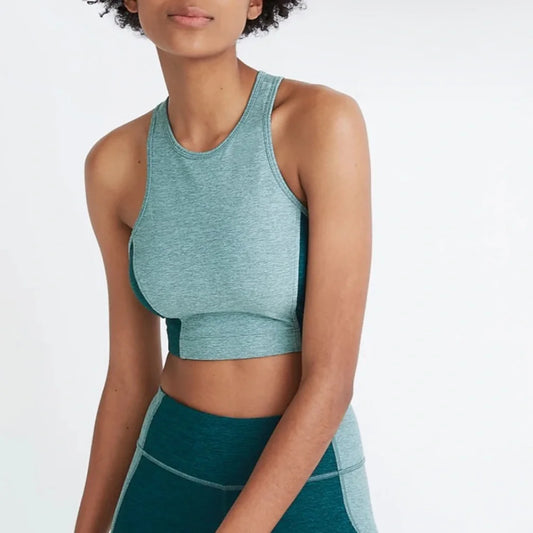 Women's Outdoor Voices Teal Crop Top - Size XS