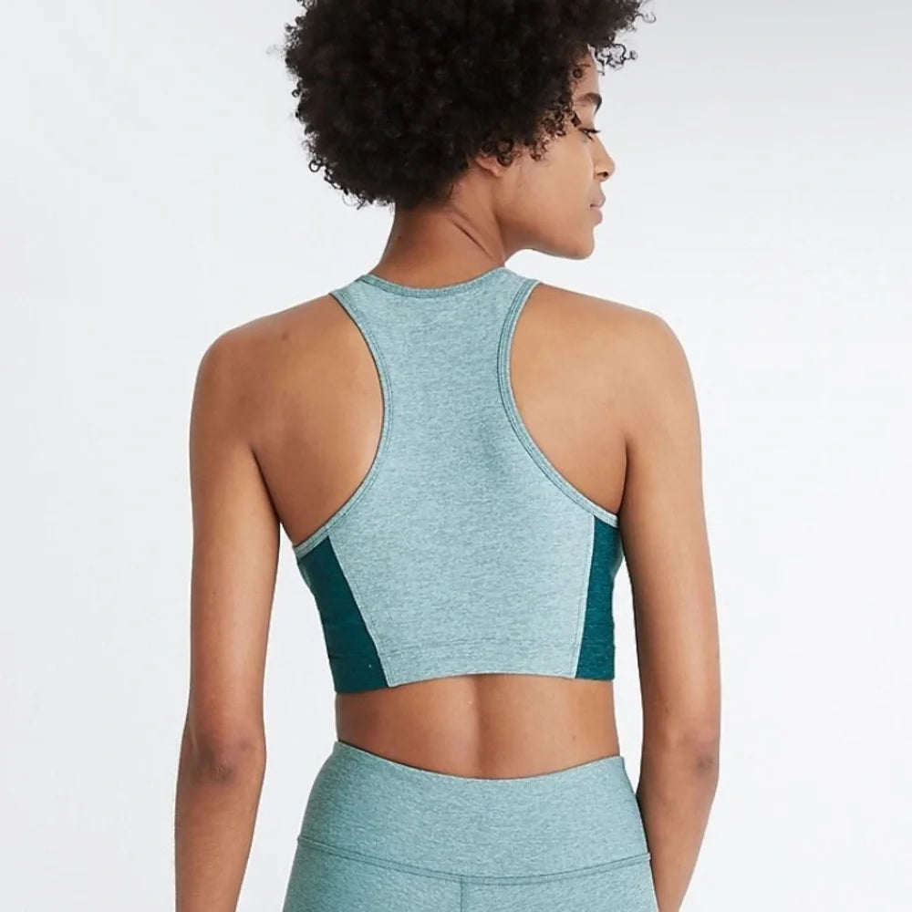 Women's Outdoor Voices Teal Crop Top - Size XS