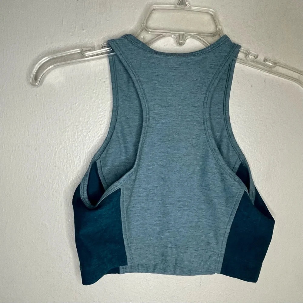 Women's Outdoor Voices Teal Crop Top - Size XS