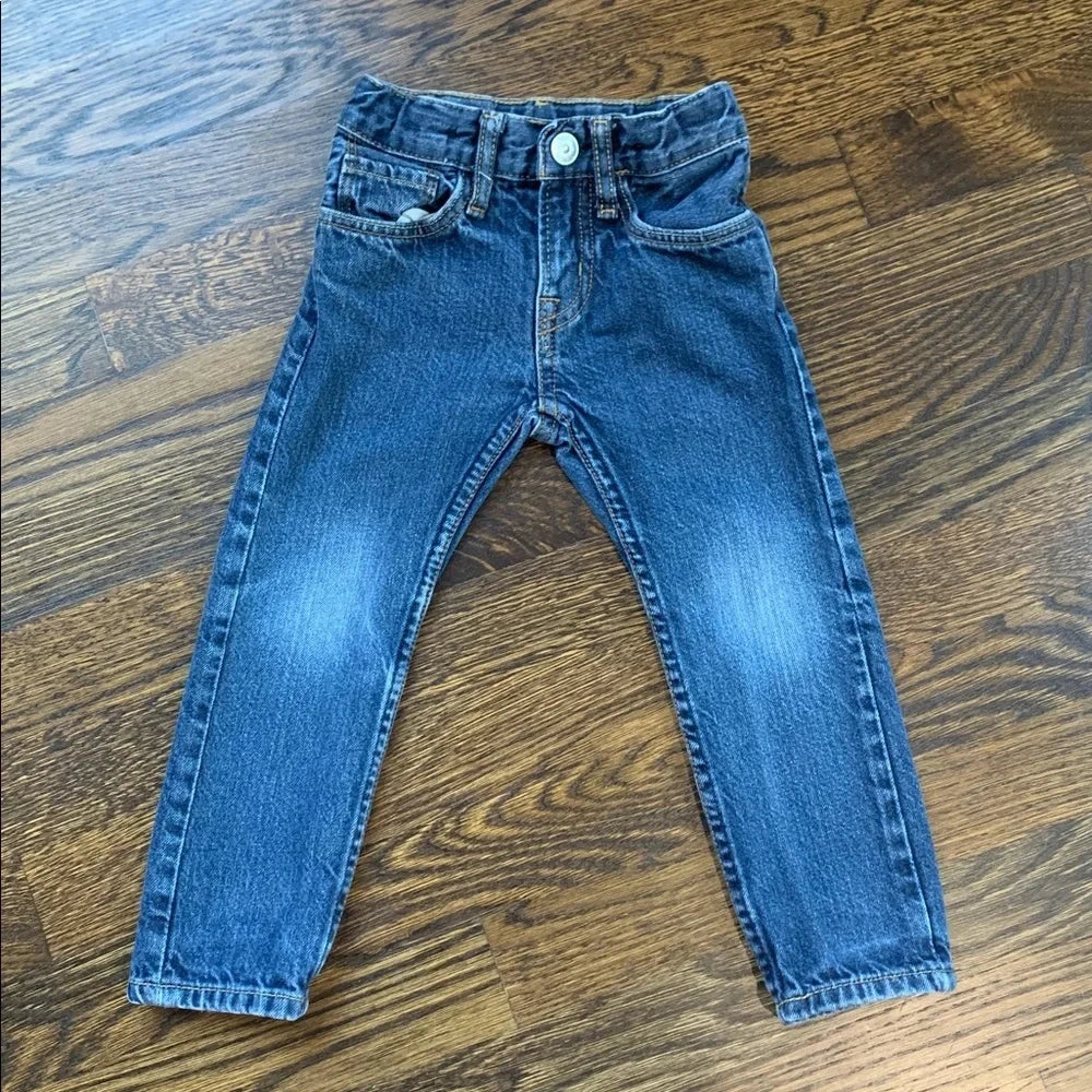 #48 - H&M Kids Blue Denim Jeans - Slim Fit - Boys 1.5-2Y