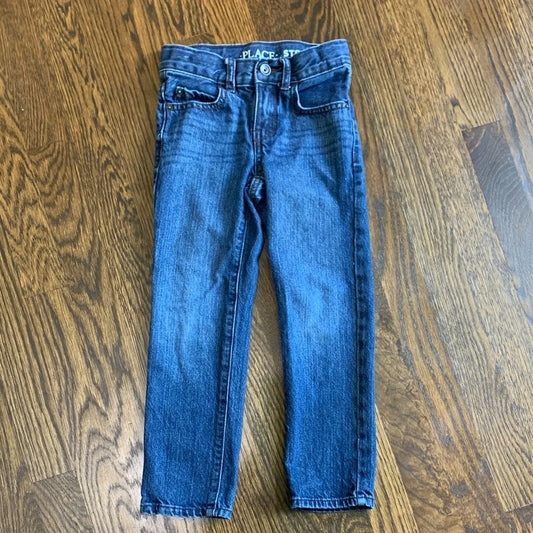 #48 - Reduced Children's Place Slim Straight Jeans in Rich Blue - Boys Size 5S