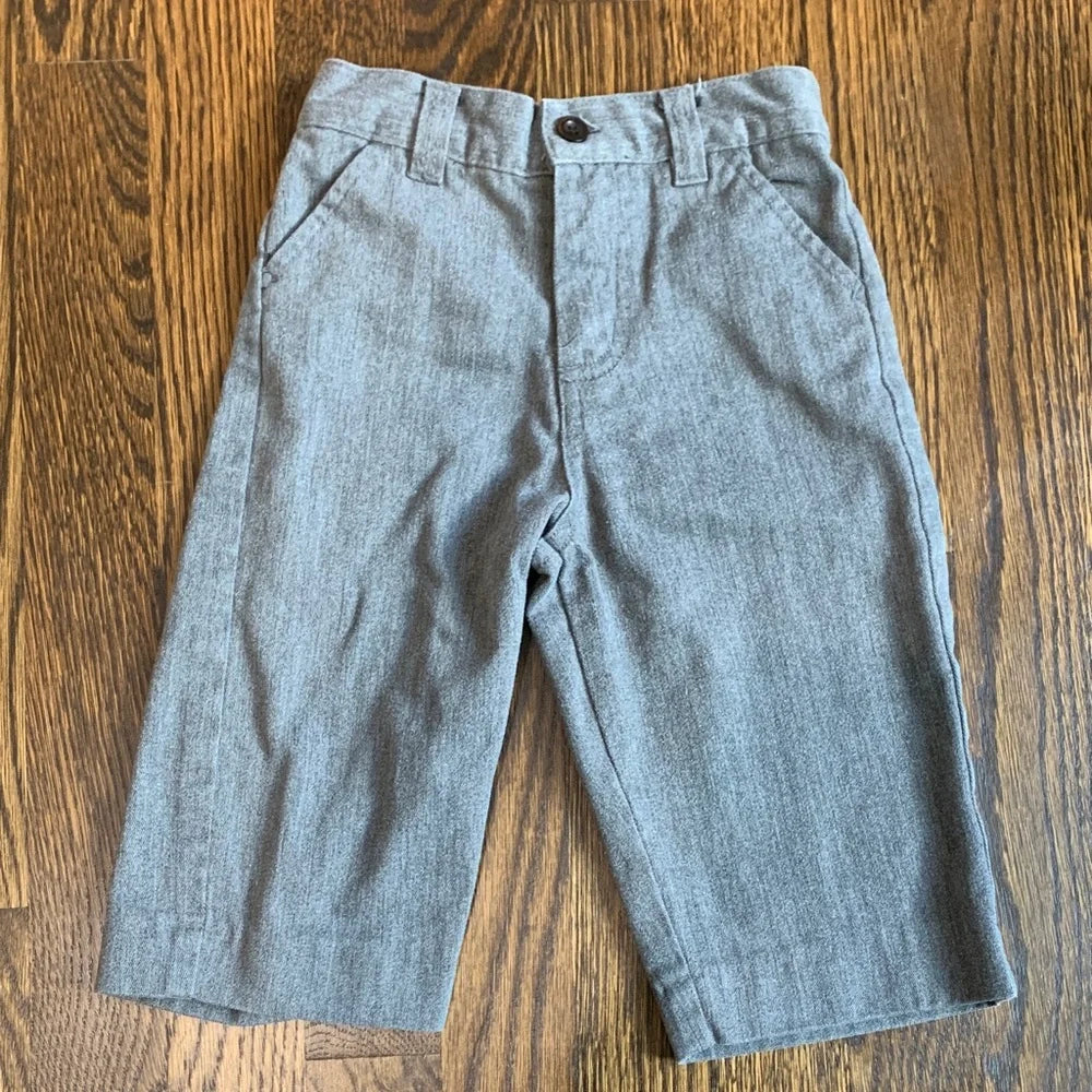 #151 - The Children's Place Classic Gray Formal Pants - 12mo