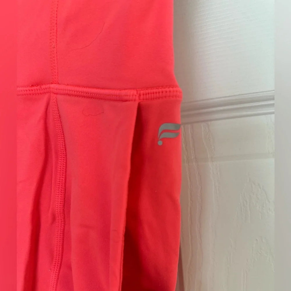 Women's Fabletics Motion365 High-Waisted Leggings – Hot Coral Pink – Size XS