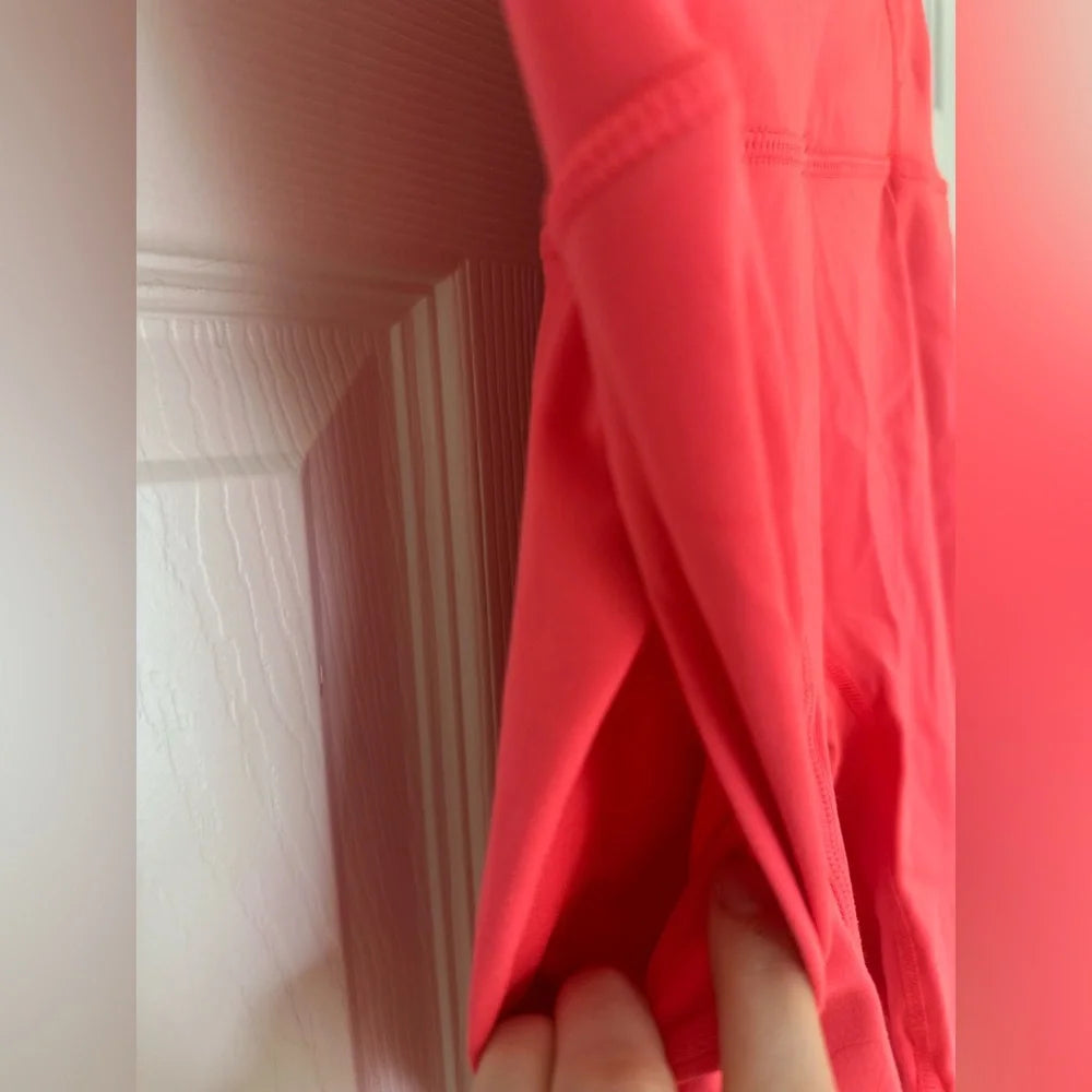 Women's Fabletics Motion365 High-Waisted Leggings – Hot Coral Pink – Size XS
