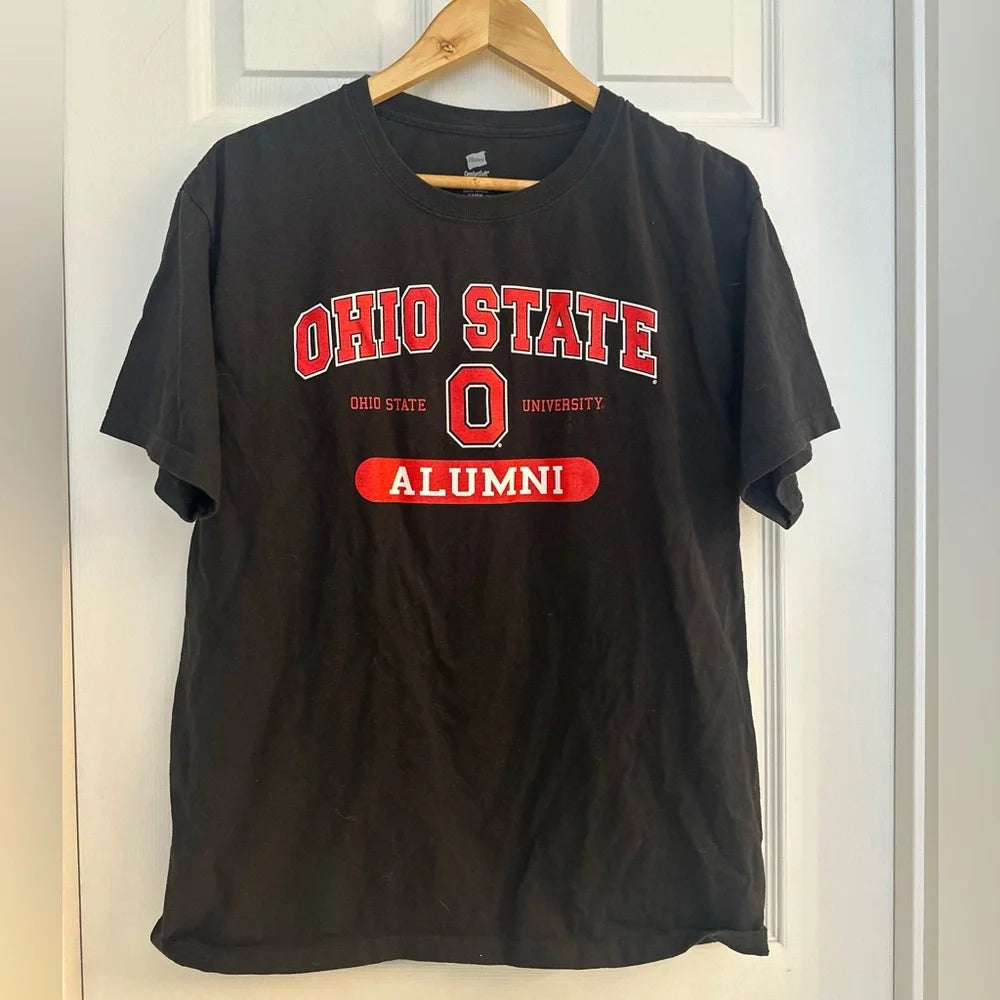 Men's Ohio State Alumni Tee - Hanes ComfortSoft Heavyweight - Size L
