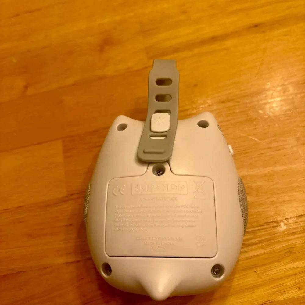 Skip Hop Owl Baby Sound Machine | Portable White Noise | Gray & White