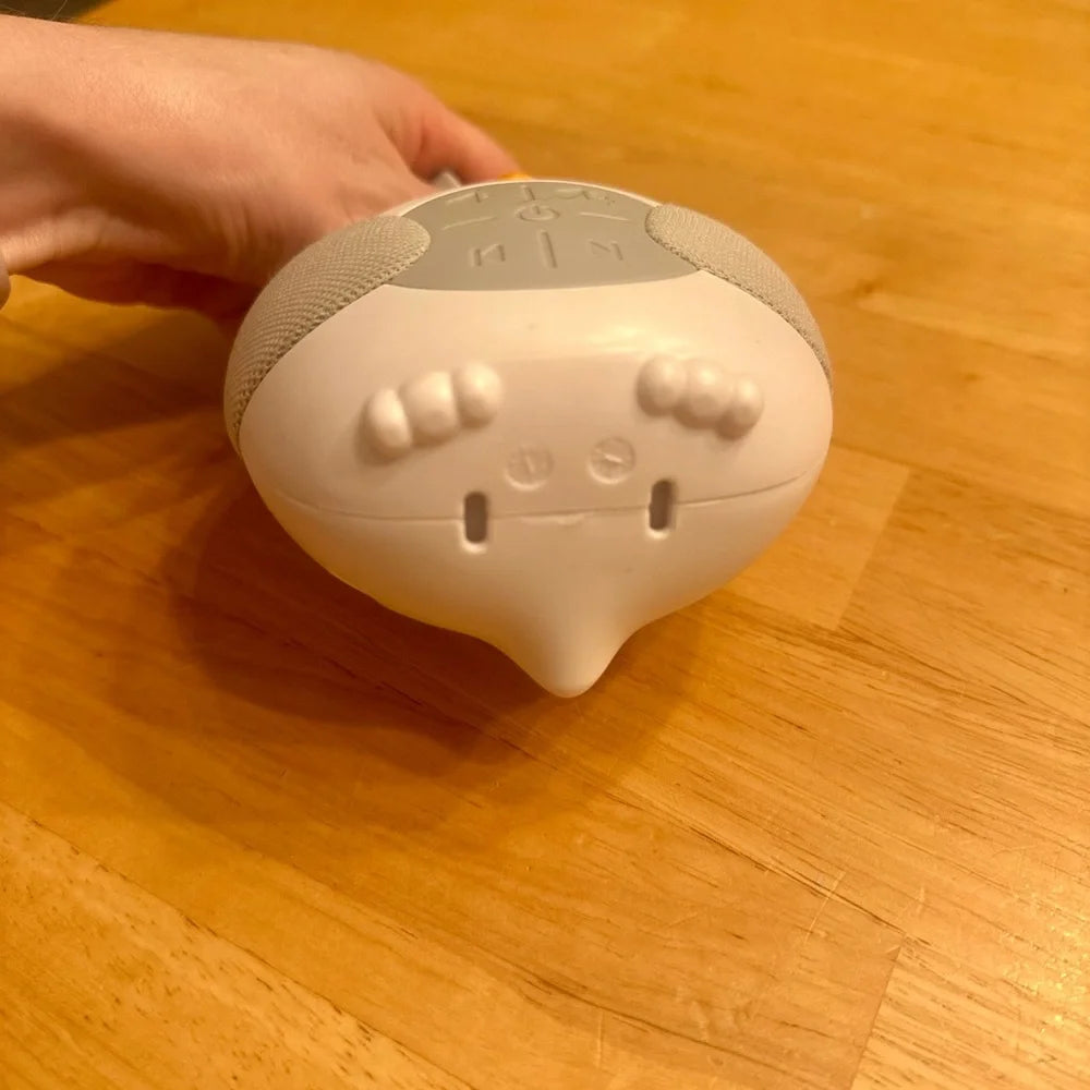 Skip Hop Owl Baby Sound Machine | Portable White Noise | Gray & White