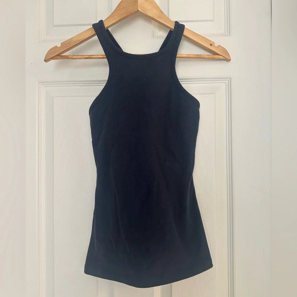 Women's Beyond Yoga Built-In Bra Tank Top – XS – Navy Blue